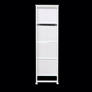 Modern Stainless Steel MDF Freestanding Panel Pine Dresser <b>Cabinet</b>, Bedroom Living Room Furniture - Product Image 6