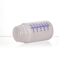 Botol cat HDPE dengan kuas, wadah cat sisa sentuhan 60ml