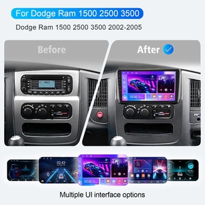 Sistema de Audio para Auto Rhythm de 9 Pulgadas con Conexión Wifi Inalámbrica, Reproduce Música y Vídeos en Línea, Pantalla para Auto Compatible con Dodge Ram 1500 2500 3500 2002-2005 - Product Image 2