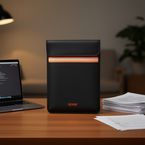 Borsa portadocumenti ignifuga Vevor da 15x11 pollici in materiale Oxford impermeabile con striscia riflettente per la conservazione di oggetti di valore - Product Image 2