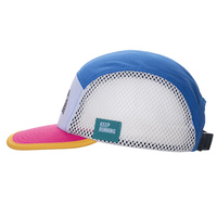Casquette de course personnalisée en tissu Ripstop, 5 panneaux, avec logo sérigraphié, légère, pour la course sur sentier