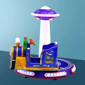 Machine à balancer commerciale Offre Spéciale Train interstellaire voiture à bascule Kiddie Ride pour enfants monnayeur en vente - Product Image 3