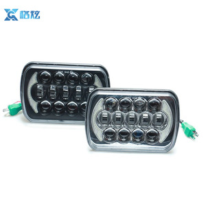 Alta quity DC 9V ~ 16V 5x7 led <span class=keywords><strong>cree</strong></span> faro cuadrado para jeep de la lámpara de la cabeza - Product Image 3