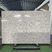Revêtement de sol en terrazzo de luxe commercial, dalle de terrazzo artificielle, couleur personnalisée pour hôtel, villa, appartement, projet