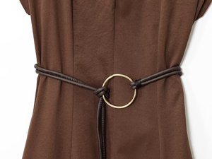TAOP&ZA 2026 Nuovo Arrivo Primavera Abito Midi da Donna con Cintura, Colletto a V, Senza Maniche, Stile Midi (5029168) - Product Image 5
