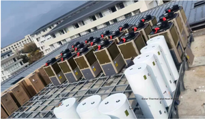 ถังบัฟเฟอร์จัมโบ้ถังน้ำสแตนเลส316ร้อน500L 100L เดียวหรือขดลวดคู่สำหรับระบบปั๊มความร้อนและระบบพลังงานแสงอาทิตย์ - Product Image 6