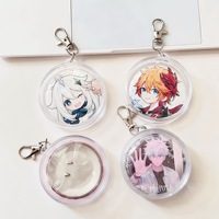 Étui de protection transparent en acrylique imperméable pour badges et rangement