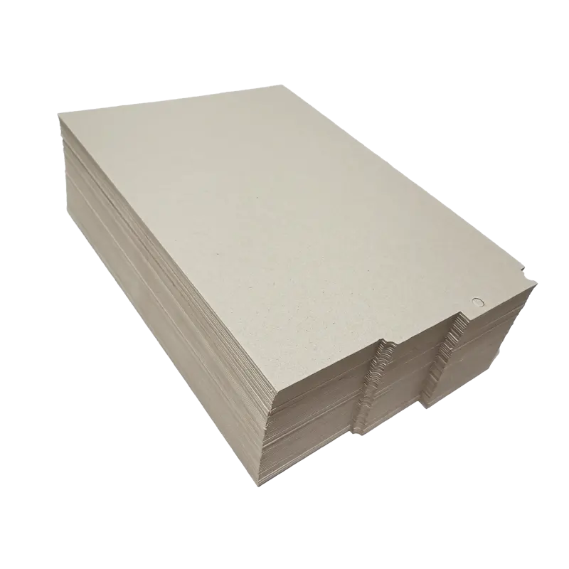 Taille personnalisée papier ordinaire laminé 800gsm gris cartes à puce feuilles