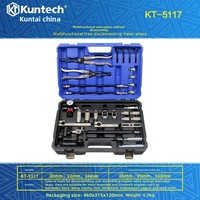 Outil de démontage de culasse Kuntai KT-5117 sans joint de soupape pour véhicules Mercedes-Benz, BMW, Volkswagen, Audi, fabriqué en Chine continentale