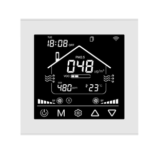 HVAC System Parts <strong>Suppliers</strong> Wall-mounted <strong>TUYA</strong> <strong>APP</strong> RS485 With CO2 PM2.5 VOC Ventilation Fan Controller - Product Image 6
