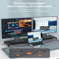 Nouveau produit OEM/ODM : Adaptateur de câble convertisseur fibre optique USB-C vers HDMI 4K/60Hz pour téléphone portable vers TV, expédition directe usine