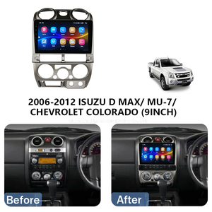 ระบบนำทาง GPS วิทยุ Android 10.0 หน้าจอสัมผัส HD ขนาด 9 นิ้ว สำหรับรถยนต์ Isuzu <span class=keywords><strong>D</strong></span>-<span class=keywords><strong>MAX</strong></span>/MU-7/Chevrolet Colorado ปี 2006-2012 - Product Image 2