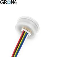 GROW R502-F Pro Modul Sidik Jari DC3.3V Antarmuka UART Pembaca Sensor Kontrol Akses Sidik Jari Tahan Air untuk Arduino Android
