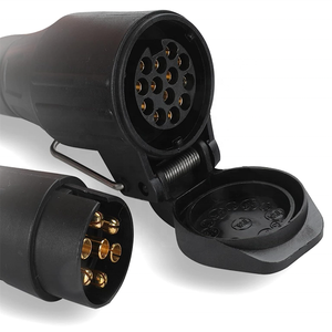 Câble adaptateur de <span class=keywords><strong>remorque</strong></span> EUR 7pin prise de <span class=keywords><strong>remorque</strong></span> à 13pin connexion de prise pour caravanes et camping-cars - Product Image 4