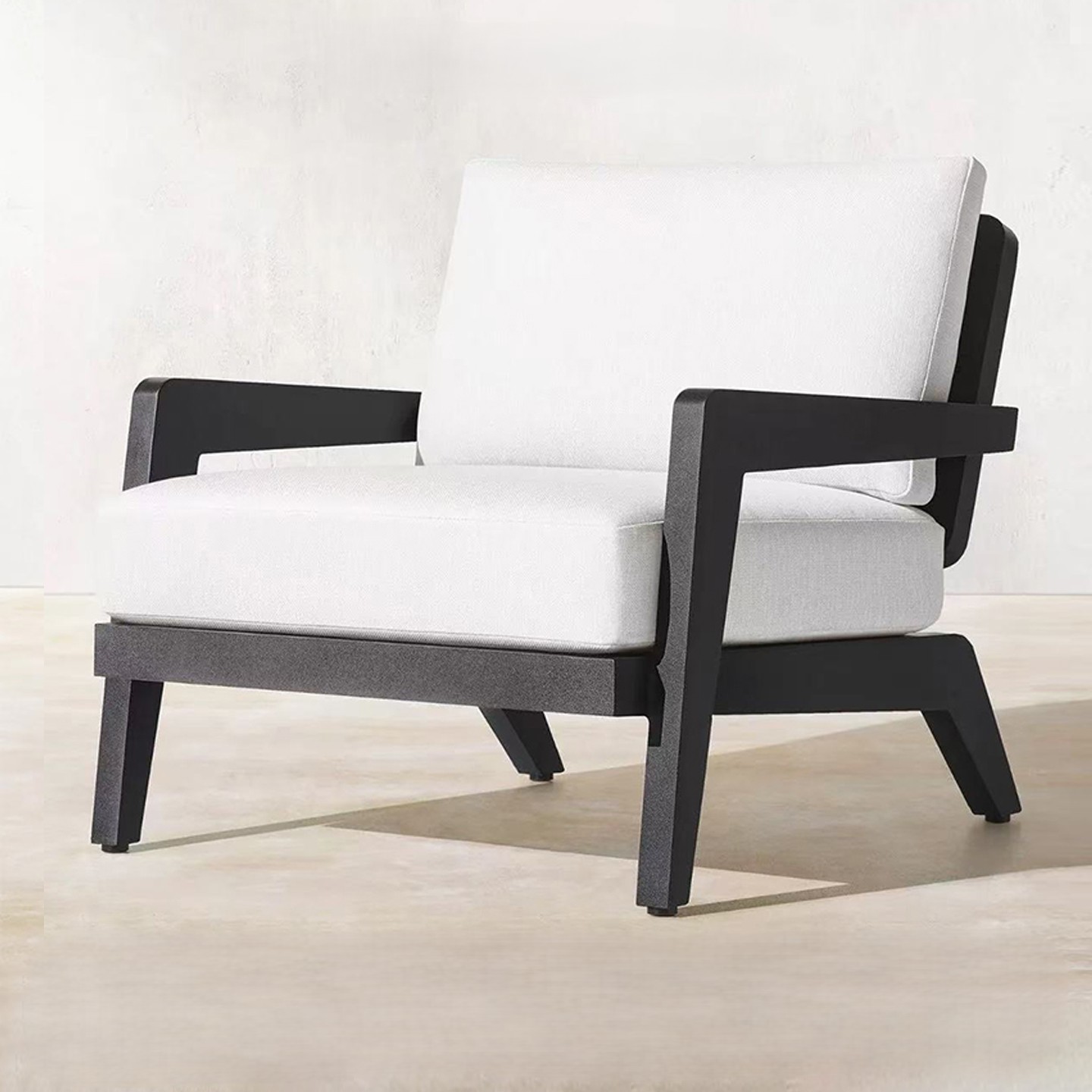 Divano singolo in lega di alluminio