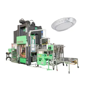 Machine de fabrication de conteneurs en papier d'aluminium pour la production de conteneurs en papier d'aluminium