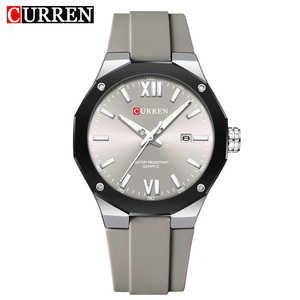 นาฬิกาข้อมือแฟชั่นผู้ชาย รุ่น 8465 CURREN นาฬิกากันน้ำพร้อมไฟกลางคืน นาฬิกาควอตซ์สำหรับผู้ชาย นาฬิกาสปอร์ตและลำลอง ตัวเรือนโลหะผสม - Product Image 3