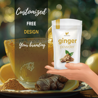 Extrait personnalisé concentré de gingembre soluble pour les boissons jus de gingembre en poudre instantané