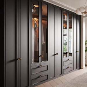 Armoire moderne de luxe simple sur mesure avec un design écologique et une grande capacité de rangement - Product Image 1