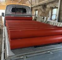 Tige en plastique HDPE colorée, légère, en PP, pour équipements de traitement chimique et de l'eau