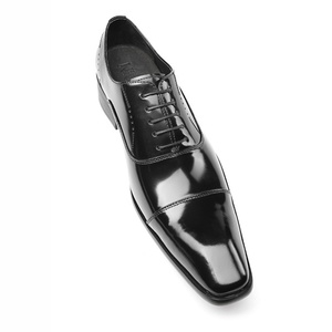 Zapatos Oxford de Cuero Genuino de Alta Calidad para Hombre, Formales de Negocios, con Punta Cerrada, Modernos, con Cordones, Diseño de Grafiti, Estilo Británico - Product Image 1