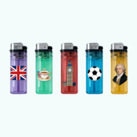 Briquet à gaz jetable classique en plastique, durable et écologique, pour cadeaux d'affaires, vente en gros, fabrication OEM en Chine