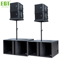 Altavoces de Línea Profesional MINI Compactos de 10/12 Pulgadas para Equipos de Sonido