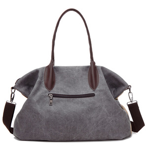 New Ladies <b>Bag</b> Canvas <b>Shoulder</b> <b>Bag</b> Messenger <b>Bag</b> Fashion <b>Large</b> Capacity Retro Leisure Travel Handbag - Product Image 3