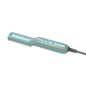 Mini Peine Eléctrico Personalizable para Barba, Alisador de Cabello para Viaje, Elemento de Calentamiento Rápido PTC, Caja de Plástico a Color, 100% - Product Image 1