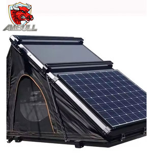 Auvent de voiture Ambull Factory Camper 4x4 4wd, tente de toit rigide pour 3-4 personnes avec panneau solaire pour toit de voiture - Product Image 4
