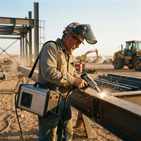 Nouvelle machine de soudage au laser à fibre portative RFY 1500W, mini, à main, avec refroidissement par air, pour l'automobile et l'acier inoxydable