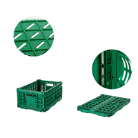 Vente en gros 600x400x120mm caisse agricole pliable boîte caisse pour l'agriculture et les fruits