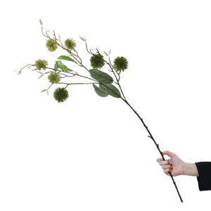 Branche de châtaigne réaliste faite à la main, décoration <span class=keywords><strong>pour</strong></span> la maison et les mariages, fleurs artificielles en plastique respectueuses de l'environnement - Product Image 5