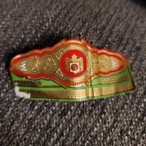 Anneaux de cigare haut de gamme, hologrammes, bandes de cigare, étiquettes de cigare en feuille d'or, bande pour solutions d'emballage de cigare exclusives, autocollants personnalisés - Product Image 1