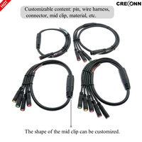 Bicicleta eléctrica 2/3/4/5/6 Pin IP67 impermeable macho hembra Mini conector para Scooter y silla de ruedas eléctrica