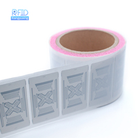 Etiqueta RFID UHF 860-960MHz de Alta Sensibilidad, Adhesiva, para Sistemas de Gestión de Seguimiento de Paquetes en Logística y Comercio Minorista