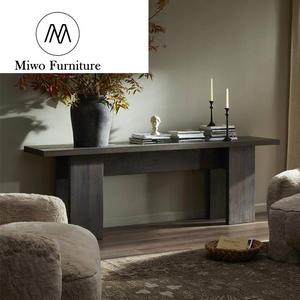 Meubles modernes Wabi-Sabi <span class=keywords><strong>Table</strong></span> de contrôle d'entrée <span class=keywords><strong>en</strong></span> <span class=keywords><strong>bois</strong></span> <span class=keywords><strong>massif</strong></span> pour hôtel <span class=keywords><strong>Table</strong></span> de salon au design simple <span class=keywords><strong>Table</strong></span> <span class=keywords><strong>console</strong></span> de passage et porche - Product Image 2