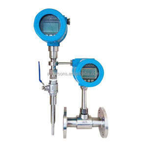 เครื่องวัดอัตราการไหลของก๊าซแบบเสียบปลั๊กชนิดสแตนเลส ความแม่นยำ +/-1% 0-2.5MPa 0.1-120Nm/s อัตราการไหลสำหรับ - Product Image 1