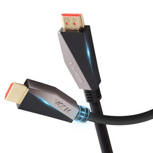 Câble <span class=keywords><strong>HDMI</strong></span> 4K VCOM mâle à mâle tête métallique 3m <span class=keywords><strong>5m</strong></span> 2.0V <span class=keywords><strong>Cordon</strong></span> vidéo HDTV 3840*2160 @ 60Hz - Product Image 1