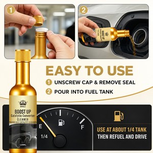 Detergente per Convertitore Catalitico 120ml, Pulitore per Sistema di Scarico, Rimozione Carbonio, Trattamento Sistema Carburante, <span class=keywords><strong>Additivo</strong></span> Olio - Product Image 5