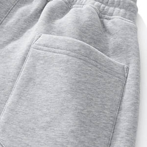 Custom Embroidered Logo 350G Heavyweight Solid Color <b>Fleece</b> Lined <b>Trousers</b> Streetwear Unisex Casual Blank Sweatpants - Product Image 5