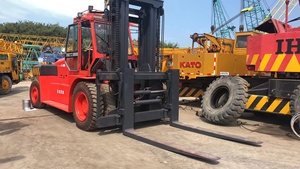 Chariot élévateur diesel HELI 16 tonnes d'occasion, robuste, pour terminal portuaire, prix réduit, best-seller Combustio - Product Image 5