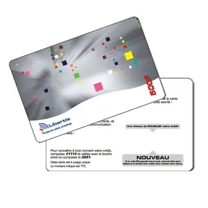 Colourful Wholesales Customized full color CR80 /350 gsm Paper Phone Card with customer designs