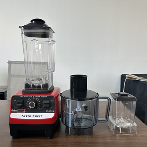 Appareils de cuisine 2025, <span class=keywords><strong>Moulinex</strong></span> Silver Crest Blender Sc-1589, moteur en cuivre pur, robot culinaire 3 en 1, mixeur pour smoothies - Product Image 1