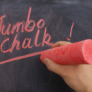 ชอล์กเขียนทางเท้าโรงเรียนขนาดใหญ่สุดสำหรับเด็กบรรจุ5ชิ้นสีสดใส - Product Image 5