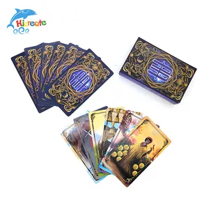カスタムOEM印刷タロットカードデッキ高品質トランプボードゲーム中国工場製カードゲーム