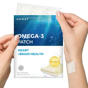 Produk panas Omega 3 Patch Mini Omega 3 suplemen Patch untuk mengurangi risiko penyakit jantung