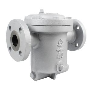 Piège à vapeur VENN AK-2H, séparateur de condensats, silencieux, vanne de <span class=keywords><strong>radiateur</strong></span> à bride, type seau, pour conduite de vapeur DN32 DN40 DN50 DN65 DN80 - Product Image 1