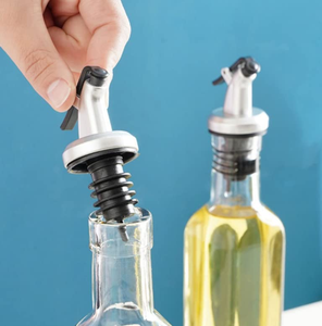 Multicolor Oil <b>Bottle</b> <b>Stopper</b> Kitchen Supplies <b>Bottle</b> Pourer Cap Pour Spout Cap With Lid Machines De Samousa En Plastique - Product Image 3