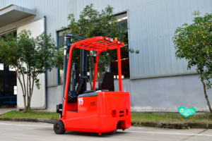 Montacargas <span class=keywords><strong>Heli</strong></span>, Montacargas Eléctrico de Tres Ruedas, Altura de Elevación de 3M 4M 5M 6M con Desplazador Lateral para Equipos de Almacenamiento de Carga - Product Image 6